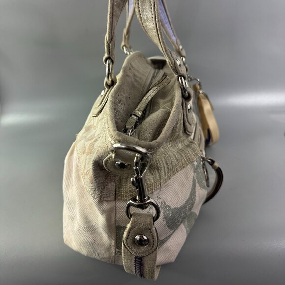 Authentic COACH # 16732 Poppy Patchwork Rocker Tote Satchel /Shoulder Bag - Picture 8 of 14